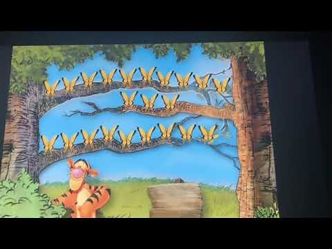 Winnie the Pooh catching butterflies game
