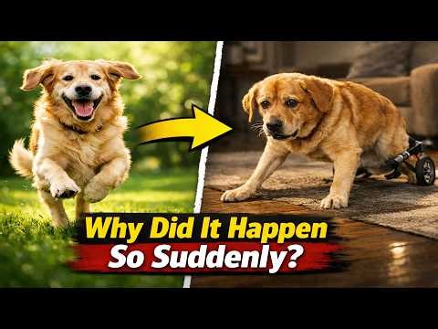 Shocking Reasons Your Dog’s Back Legs Suddenly Stop Working 🐶⚠️