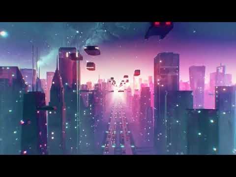 Futuristic Cyberpunk City Skyline Flythrough Screensaver 4K