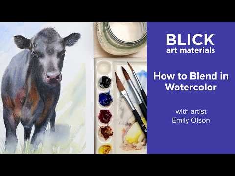 Watercolor Blending Techniques with Emily Olson | Soft Transitions & Edge Control