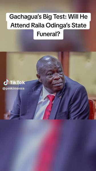 Gachagua’s Big Test: Attending Odinga’s State Funeral