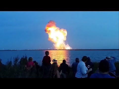 Nasa Antares Rocket Launch Failure (4 angle)