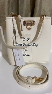 Charles & Keith Alcott Bucket Bag ✅ CK2-10782094 ✅ Cream ✅ Tumble PU ✅ 2 Detachable Adjustable strap ✅ Push lock closure ✅ Strap length: 51-112 cm ✅ Weight: 399 g ✅ Width: 18 cm ✅ Depth: 11 cm ✅ Height: 19 cm Inclusion 💕 Paper Bag 💕 Dust Bag 💕 Plastic Covering 💕 Tag 📍Original Charles & Keith Bags from Singapore 📍Selling Price: ₱2,799 (Original Price: ₱5,599) 📍Payment via GCASH, Maya, BPI 📍Shipment via JNT 📍Pickup in Calamba City, Laguna 📍Pickup/Lalamove in Antipolo City, Rizal on weeke