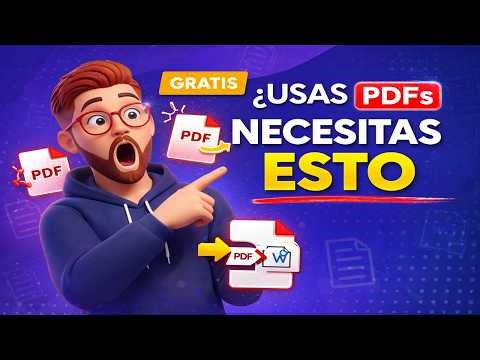 Aprende a manejar PDFs en minutos (sin instalar nada y gratis) - Tutorial ILovePDF - 2026