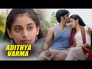 Dhruv Vikram and Banita Sandhu Kissing Scene | Adithya Varma Movie Scene | B4U