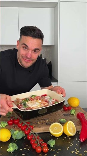 One Pot High Protein Orzo 🤤😍 Sometimes you just need something quick,