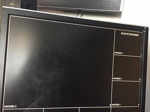 Security cameras show ‘HACKED’ instead of live feed video