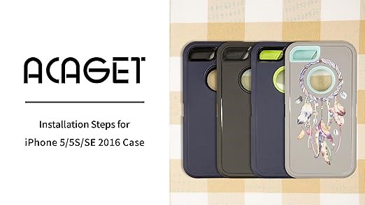 ACAGET for iPhone 5S Case, iPhone SE 2016 Case iPhone 5 Case