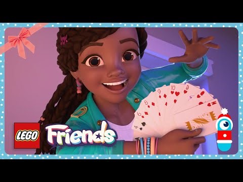 Magic Card Trick | LEGO Friends | WildBrain Little Jobs