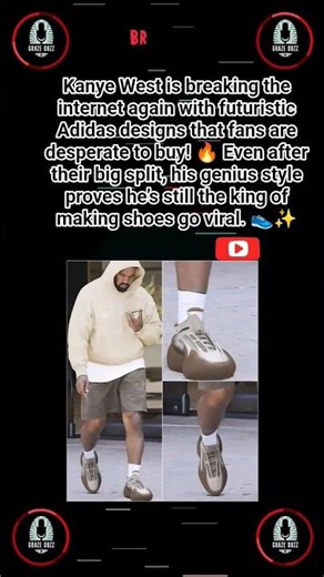 Kanye’s Viral Adidas Secret Leaked 👟🔥#KanyeWest #Yeezy #Adidas #Shorts #Viral