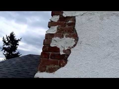 Stucco Chimney Repair, Crown Flashing Drip Edge - Flue Guru