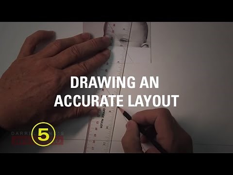 How to Layout a Drawing Accurately — Every Time! (Portrait Drawing #1)