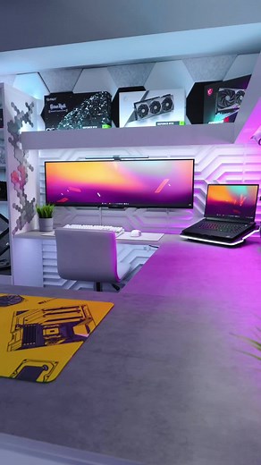 Futuristic Themed Gaming/YouTube Studio Tour