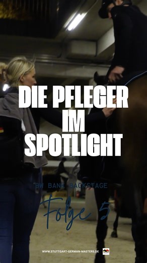 📺 Baden-Württembergische Bank Backstage - Folge 5 📺 Sie sind das Herzstück jedes Teams: Die Pferdepfleger. Gestern durften wir hinter die Kulissen von Felicia Wallin & Richard Vogel - dem amtierenden Europameister Springteam - blicken und was gibt es für ein bessere Anerkennung, als: Ich vertraue ihr zu 1000%! 🙏🏼 🎥 & ✂️: Dauer Media 💡 & 🎤: m4MEDIASPHERE | STUTTGART GERMAN MASTERS