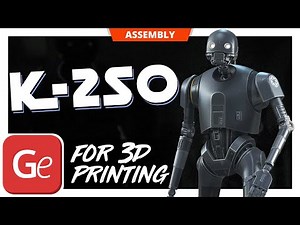 K-2SO STL files for 3D printing | Assembly by Gambody
