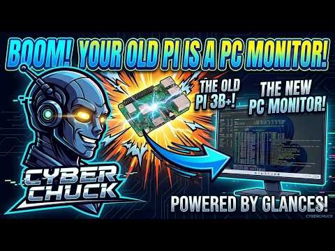 How to Turn Your Raspberry Pi into a Dedicated PC System Monitor using Glances