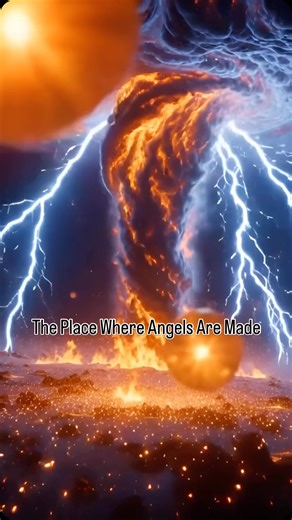 This is the place where every spirit being is created. Their core is fashioned by the Creator of Spirits. The Holy Spirit fashions all the spirits that serve God. This place is full of fire, and thousands of spirits leave him all at once. An angel took me here and said to me, “ We were formed out of the whirlwind and out of the lightning. He spoke life to us. We have a beginning in this holy whirlwind of fire. You were made in the heart of God, we were made by the fire of God, and his winds give
