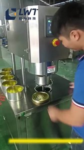 LWT Automatic Glass Jar Screw Capping Machine Jam Vaccum Capper Glass Bottle Sealer Machine