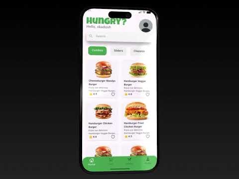 Flutter Food Ordering App | Hungry App UI + API Integration | Full Demo