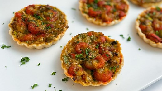 Mini Crawfish Pie Recipe - Mashed
