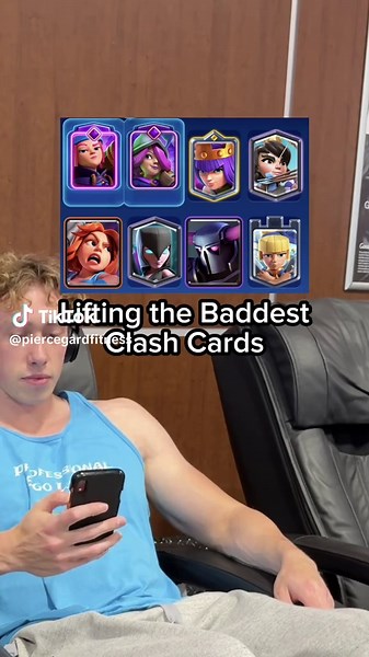 Lifting Clash Royale Cards #gymtok #clashroyale #gymbro | Clash Royale