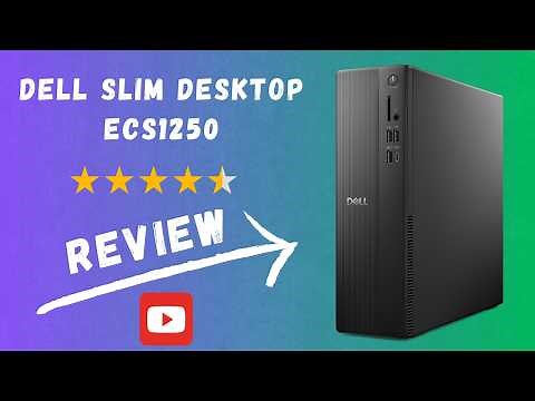 Dell Slim Tower ECS1250 Review - 2025 Optiplex SFF Light!