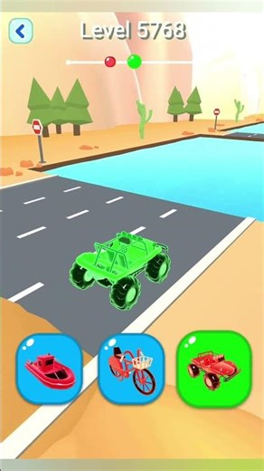 🔥 Shape - Shifting & Transform The Character 👀 Level - 5768 #shapeshifting #gameplay #shorts #viral.