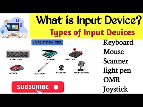 What is Input device and its types ? |Keyboard | Mouse |Joystick | MICR | Computer Fundamental