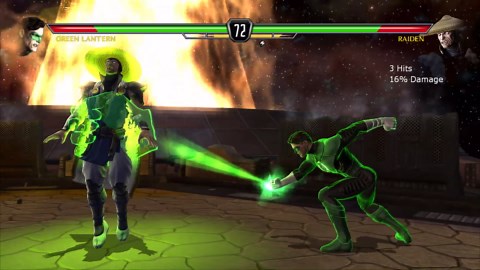 MK VS DC Battles Green Lantern VS Raiden