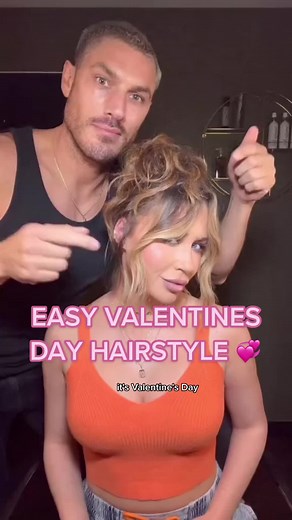 Valentine's Day Hair Tutorial: Pamela Anderson Glam Updo