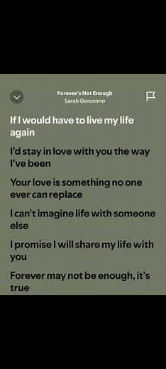 Forever's Not Enough Lyrics – Sarah Geronimo Full Song