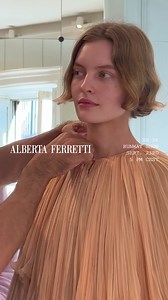 Fashion in progress. Unveiling the Alberta Ferretti Spring Summer 2026 designed by Lorenzo Serafini, live tomorrow at 5PM CEST. #AlbertaFerretti | Alberta Ferretti