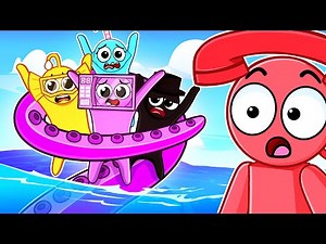 Sprunki vs 1 GIANT OCTOPUS (GANG BEASTS)