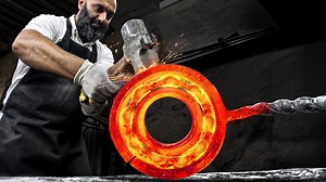 Forging Masterpieces; Crafting Unique Knives from Steel and Bearings