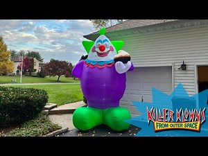 Airblown Inflatable Jumbo Killer Klowns From Outer Space Halloween Review