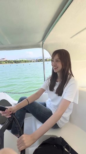 大濠公園の白鳥ボート体験