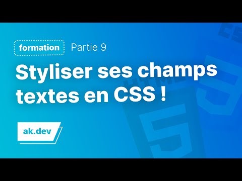 Créer des champs textes HTML très stylés en CSS !