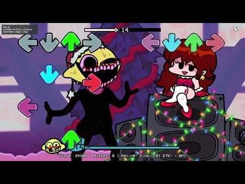 Winter Horrorland but i fixed LemonDemon Vocal｜Friday Night Funkin'
