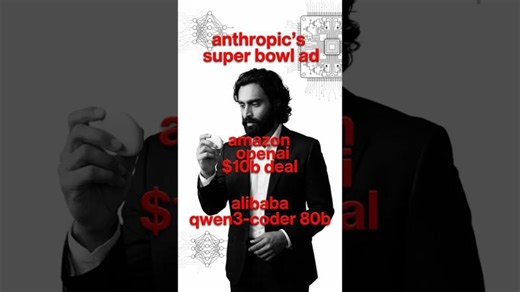 Anthropic s Super Bowl Ad vs ChatGPT + Amazon OpenAI $10B Deal + 7 More | CuratedAI.Net