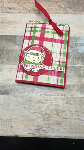 🎄✨ Festive Friends Slider Card Reveal! ✨🎄 I just had to share this adorable slider card I created using the Festive Friends Bundle! 💌 I was inspired at #creativeconventiononline — I saw a beautiful fall version and couldn’t wait to put my own spin on it. So I made this elf-themed Christmas version, and I’m in love! 🧝‍♂️🎁 Want to make one too? You can grab all the supplies in my online Stampin’ Up! store — but if you’re looking to save, I highly recommend getting the Starter Kit and snagging