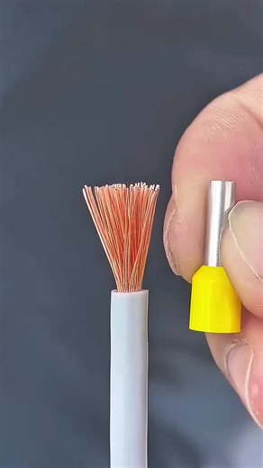 Insulation Ring Trick for Wire Ferrules #wires