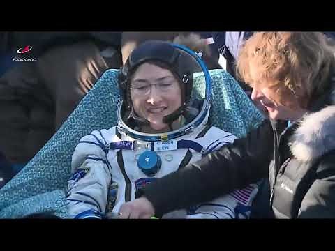 NASA Television Video File- MS 13 Hatch Closing Undocking Landing - February 6, 2020