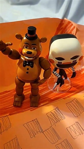 Evolución of all amatronics in order #fnaf #fazbearentertainment #freddyfazbearspizza #pizzeria