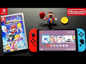 Unboxing Mario Rabbids Sparks of Hope - Nintendo Switch | Gameplay | Walkthrough Part 1