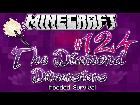 "THE WAND OF ANIMATION" | Diamond Dimensions Modded Survival #124 | Minecraft
