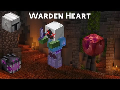WARDEN HEART drop from damage test—Hypixel Skyblock