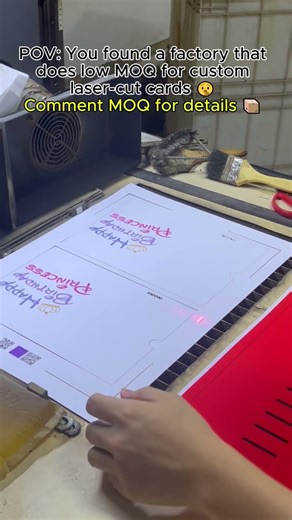 Professional Custom 3D Cards Factory: From Design to Assembly 🛠️#custom3dcards #3dpopup