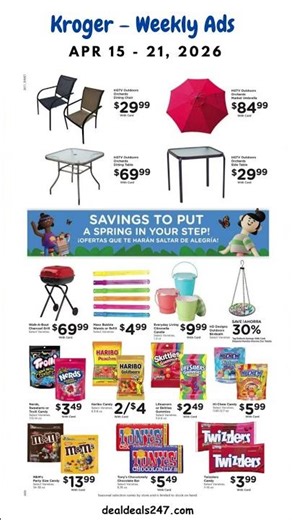 ❤️ Kroger – Weekly Ad Highlights ❤️🛒✨ Apr 15 – Apr 21, 2026 ✨🛒 #discount #grocery #deals
