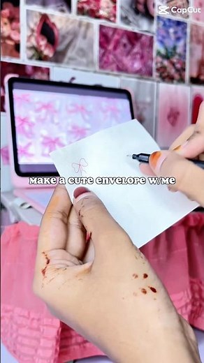 ✂️ “DIY but make it mini and aesthetic 💌✨” envelope #craftideas #diy #diygifts #paperart #reels