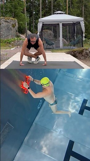 Yoga and freediving | exercises with suction cups | underwater swimming | Pilates | stretching
